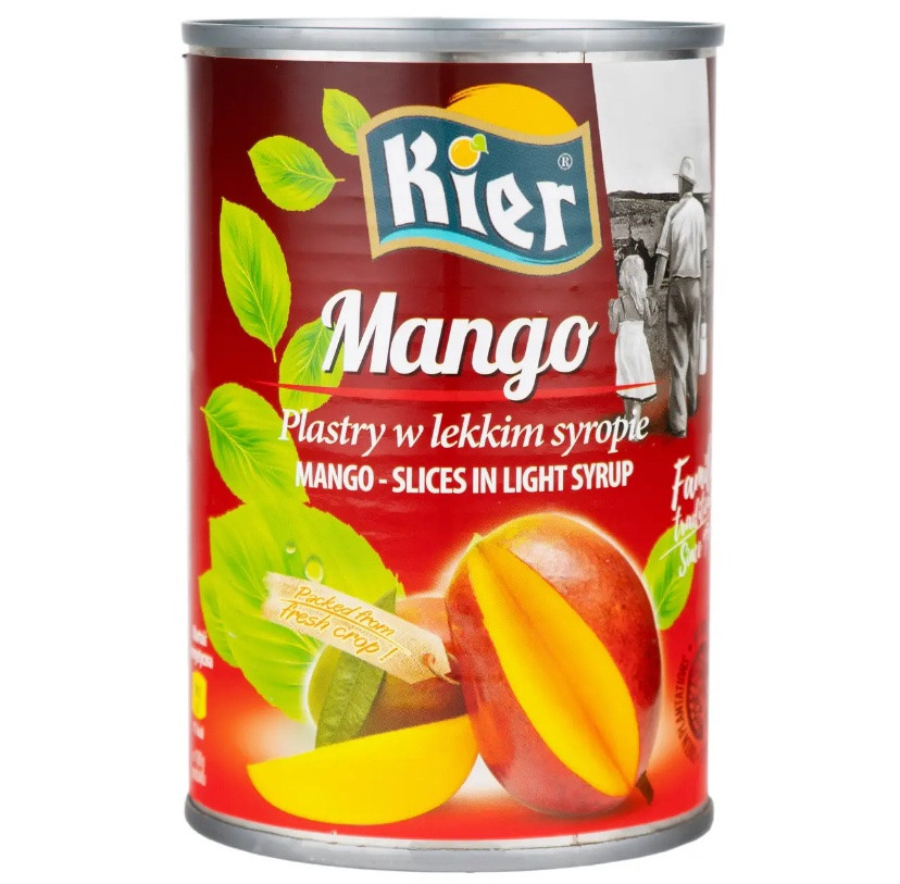 Манго скибочки у сиропі "Kier" 425 грам - Таїланд
