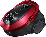 Пилосос Samsung VC07M25E0WR/UK ( червоний, чорний ) 31229 DS, фото 2