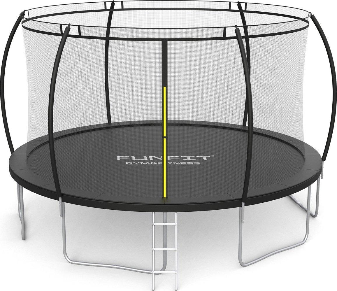 Батут Funfit 3125 з внутрішньою сіткою 16 футів 490 см чорний