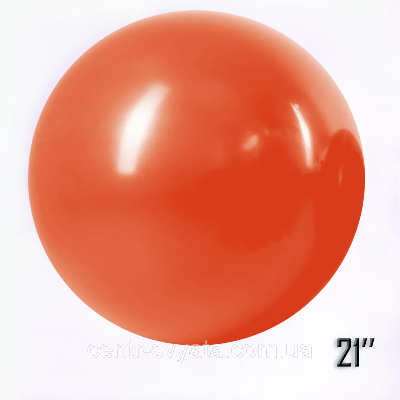 Латексна кулька Show 21"(52.5 см) Пастель теракотовий
