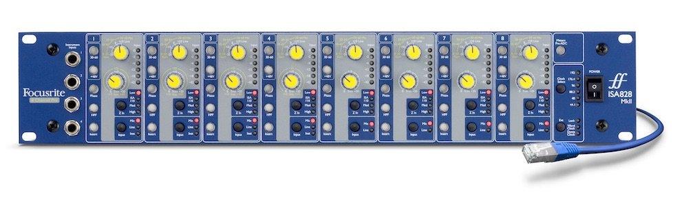 Мікрофонний передпідсилювач Focusrite ISA 828 MKII