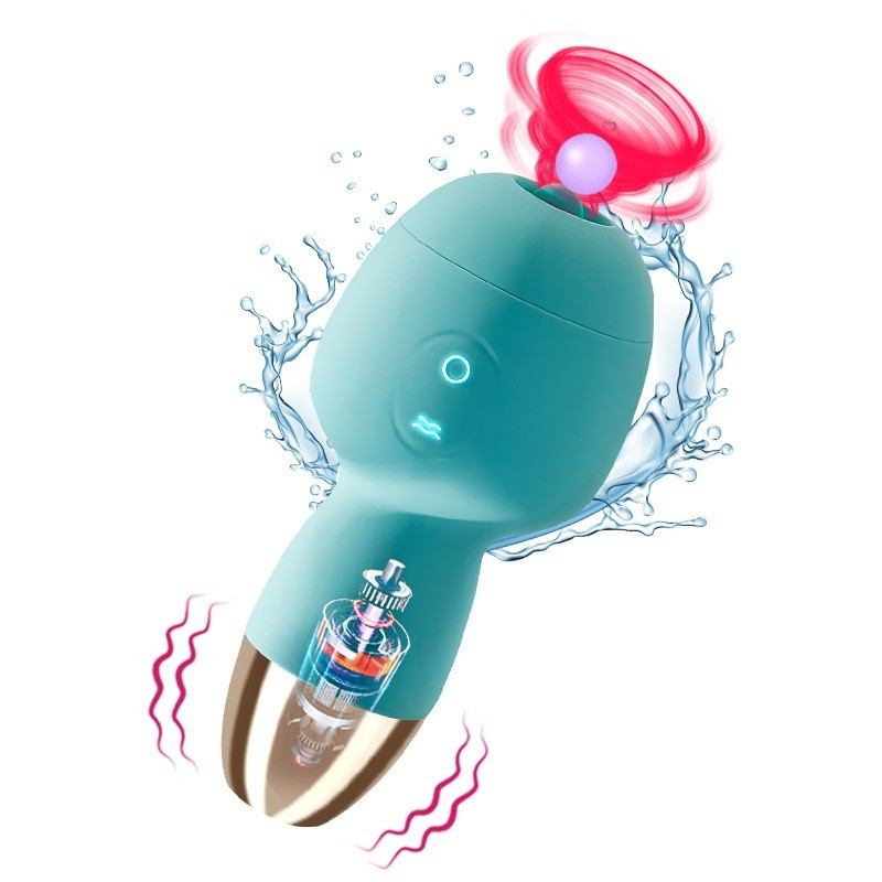 Водостійкий вібратор Dual Use Wand у фіолетовому кольорі