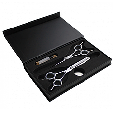 Набір професійних перукарських ножиць SPL 90033-60 та 90033-63, розмір 6,0 (90033-02), фото 2