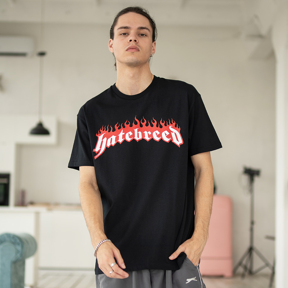 Футболка унісекс Hatebreed (Logo) L чорний, фото 1
