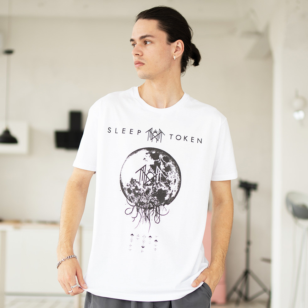 Футболка унісекс Sleep Token (Take Me Back To Eden) S білий, фото 1