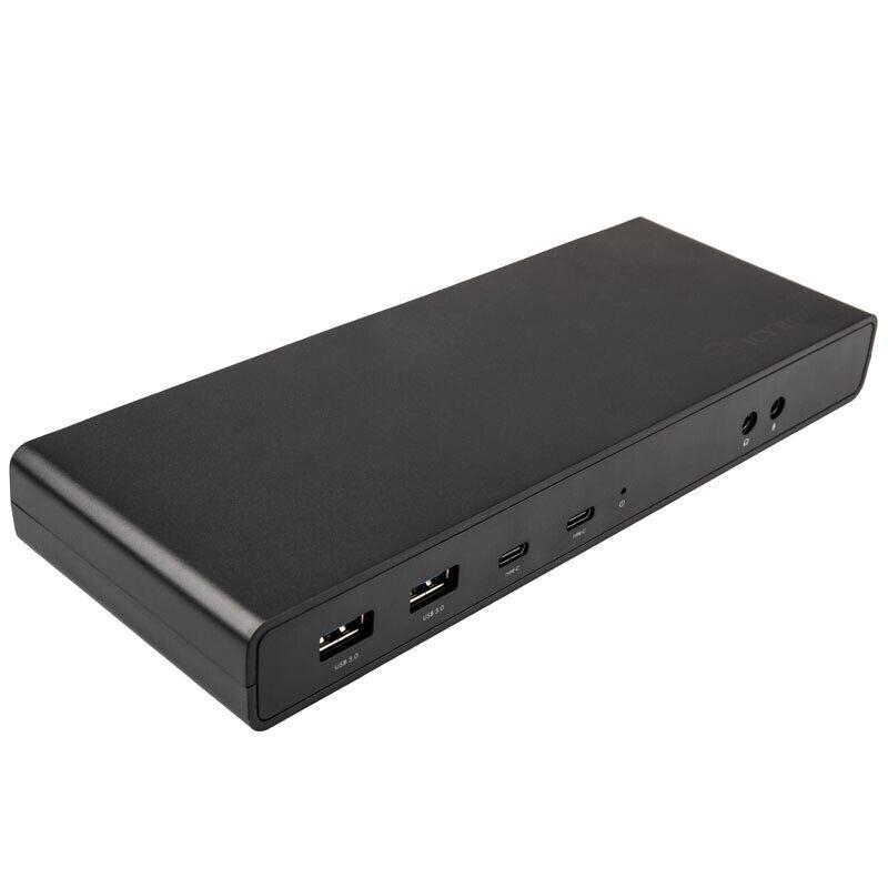 Док-станція ICY BOX 13-in-1 Docking Station IB-DK2245AC Black USB-C без БЖ чорна бв, фото 1