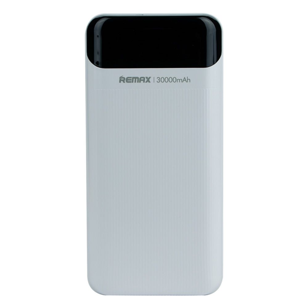Універсальна зарядна батарея Remax Lesu RPP-103 30000 mAh (Білий), фото 1