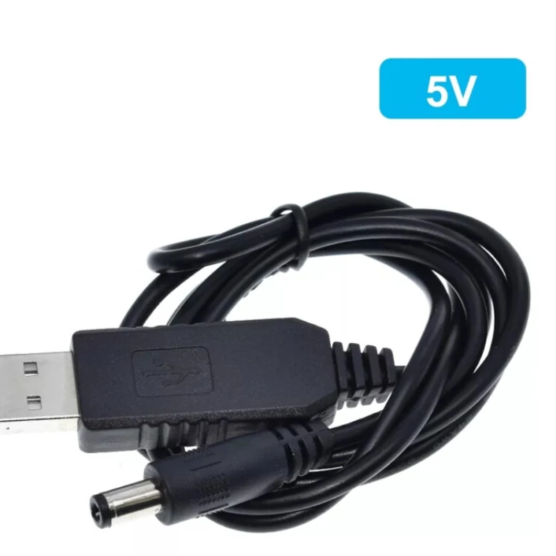 Кабель для роутера от повербанка на 5V, DC 5.5x2.1mm, USB 5V-->DC 5V ...
