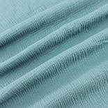 Лоскуток. Муслін жатий двошаровий, колір запорошений джинс No МЖ-4-18, 50*150 см, фото 2