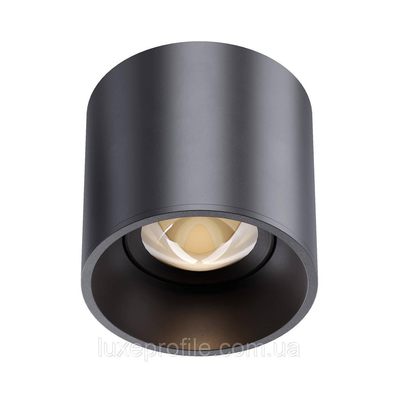 Точковий накладний LED світильник Ø85мм TNS03 (чор) 10W 4000K