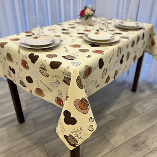 Скатертина тефлонова, водовідштовхувальна, Турецька, WATER PROFF (Під замовлення, або стандартний розмір)