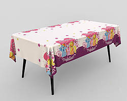 Святкова cкатертина "Поні" біла 100х270 см. (1 шт.)