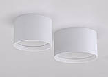 Точковий накладний LED світильник Ø120мм TNS03 (біл) 12W 3000K, фото 3