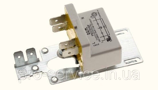 Мережевий фільтр C00143383 для пральних машин Indesit, Hotpoint Ariston