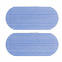 Липучка-фіксатор для волосся SPL, 2 шт блактиний (9938BLU)