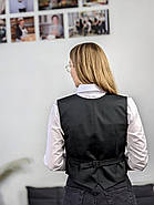 Класичний Жіночий жилет для адміністратора M, фото 4