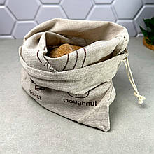 Мішечок для хліба із зав'язками Bread Bag, Екомішечок для хліба