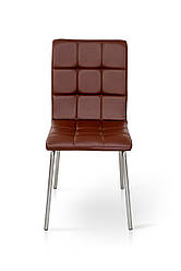 Стілець обідній Мікс меблі Аманда шкірозамінник коричневий