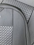 Чохли Chery Tiggo 4 2018- (універсал) (Recaro, задня спинка 1/3 2/3; сидіння цільне; переднє та заднє, фото 4