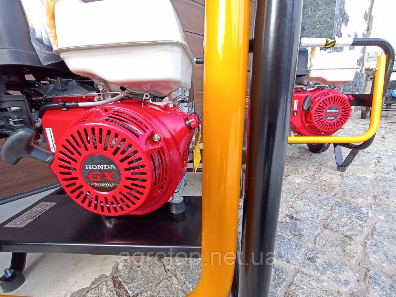 Іспанський бензо-генератор 8-9,5кВА/1Ф Ayerbe 9500H Хонда GX-390, фото 1