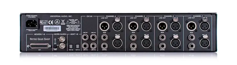 Мікрофонний передпідсилювач Universal Audio 4-710D Twin-Finity, фото 4