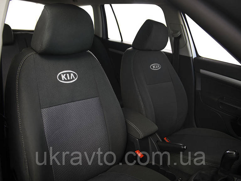 Чохли Kia Niro Hybrid 2016- (універсал) (задня спинка 2/3 1/3; сидіння цільне; задній підлокітник; 5