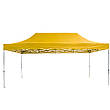 Розсувний шатер 3*6 м посилений, білий каркас, Жовтий, фото 6