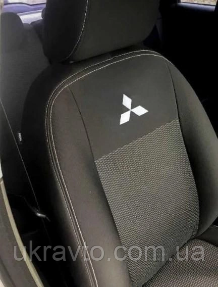 Чохли Mitsubishi Eclipse Cross 2017-2021 (універсал) (Recaro; задня спинка та сидіння 1/3 2/3; передній