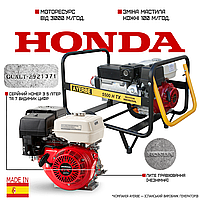 Трифазний бензиновий генератор 4.4 кВт AYERBE 5500 H TX ручний старт