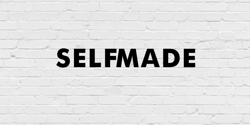 Гірлянда фігурна "Selfmade" чорний картон