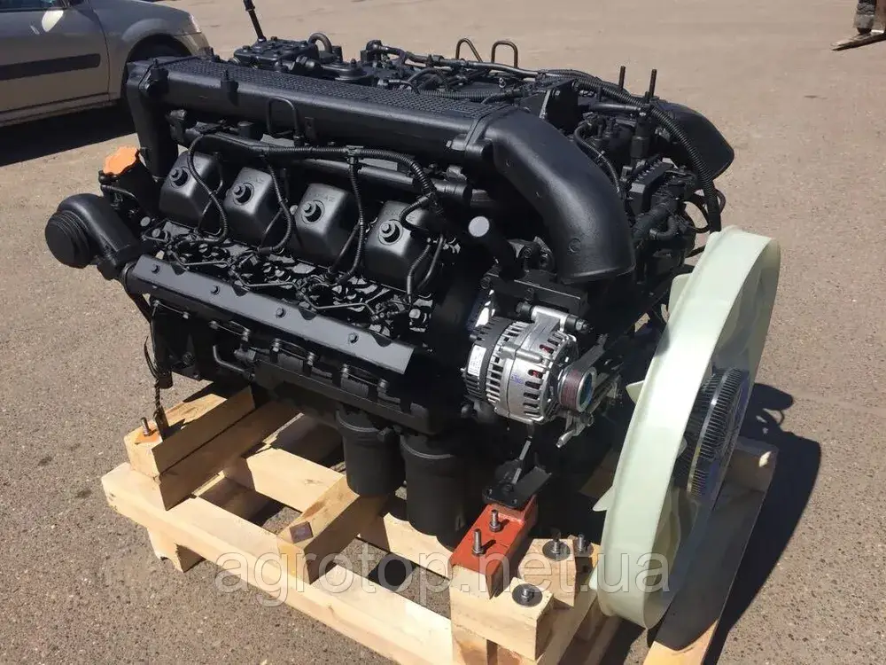 Двигун КамАЗ 740.632 (EURO-4) 400 к.с., без стартера, з генератором, фото 1