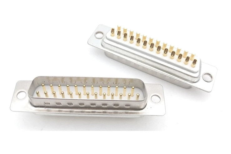 Конектор DB25 2u Gold Male amc, фото 1