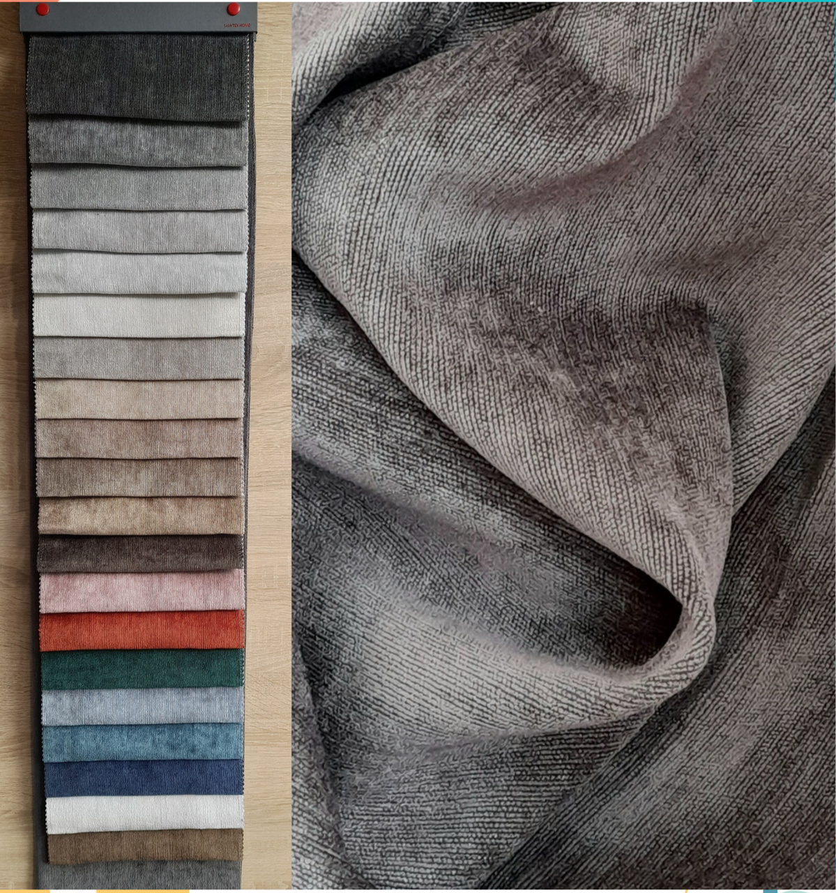 Шторна тканина  LUXE CHENILLE (Туреччина 300см), фото 1