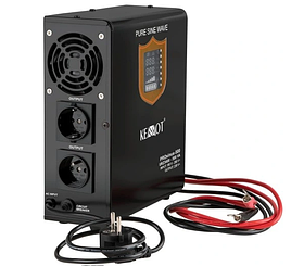 Аварійний ДБЖ (UPS) 500 ВА, 300Вт інверторний, Kemot URZ3404B