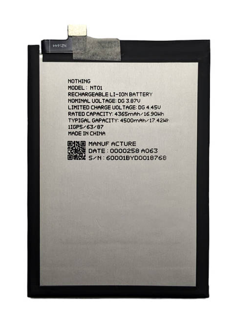 Аккумулятор для Nothing Phone 1 NT01, цена: 599 ₴, купить на Prom.ua