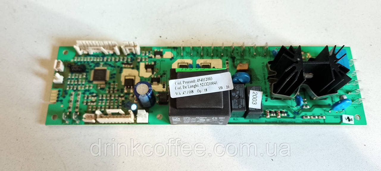 Силова плата для кавомашини DeLonghi ESAM 6600_10 PrimaDonna б/у 5213210041, фото 1