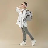 Шкільний рюкзак для підлітків Kite Education teens (зріст від 145см) K24-2589S-3 Сірий, фото 11