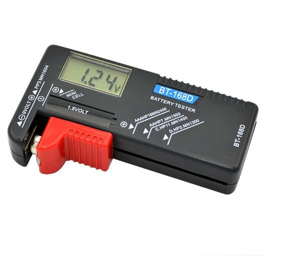 Тестер батарейок і акумуляторів BT-168D SKU0000461