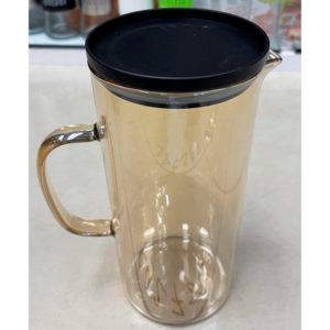 Графін скляний із кришкою 1.4л Stenson, R92782-G