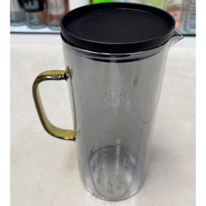 Графін скляний із кришкою 1.4л Stenson, R92782-S