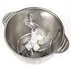 Блендер подрібнювач 3 л, 250 Вт, Kitchen Expert / Кухонний подрібнювач з металевою чашею, фото 6