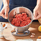 Блендер подрібнювач 3 л, 250 Вт, Kitchen Expert / Кухонний подрібнювач з металевою чашею, фото 2