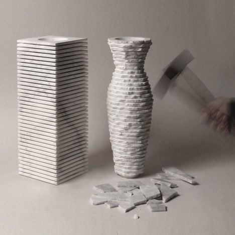 Ваза "Гранітна Гармонія", фото 1