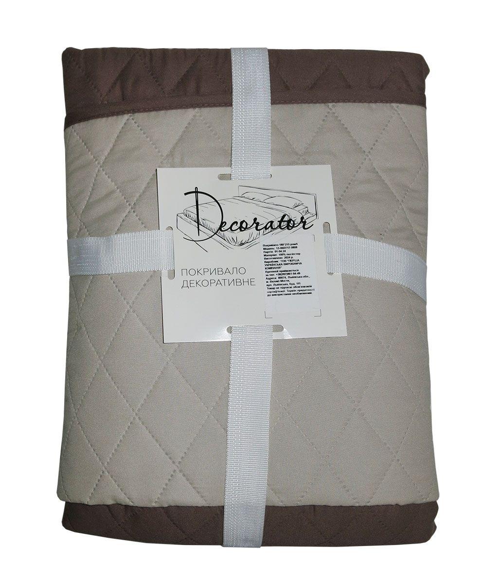 Покривало Decorator 180*215 паяне двостороннє, 3798_romb_0607_17_0808