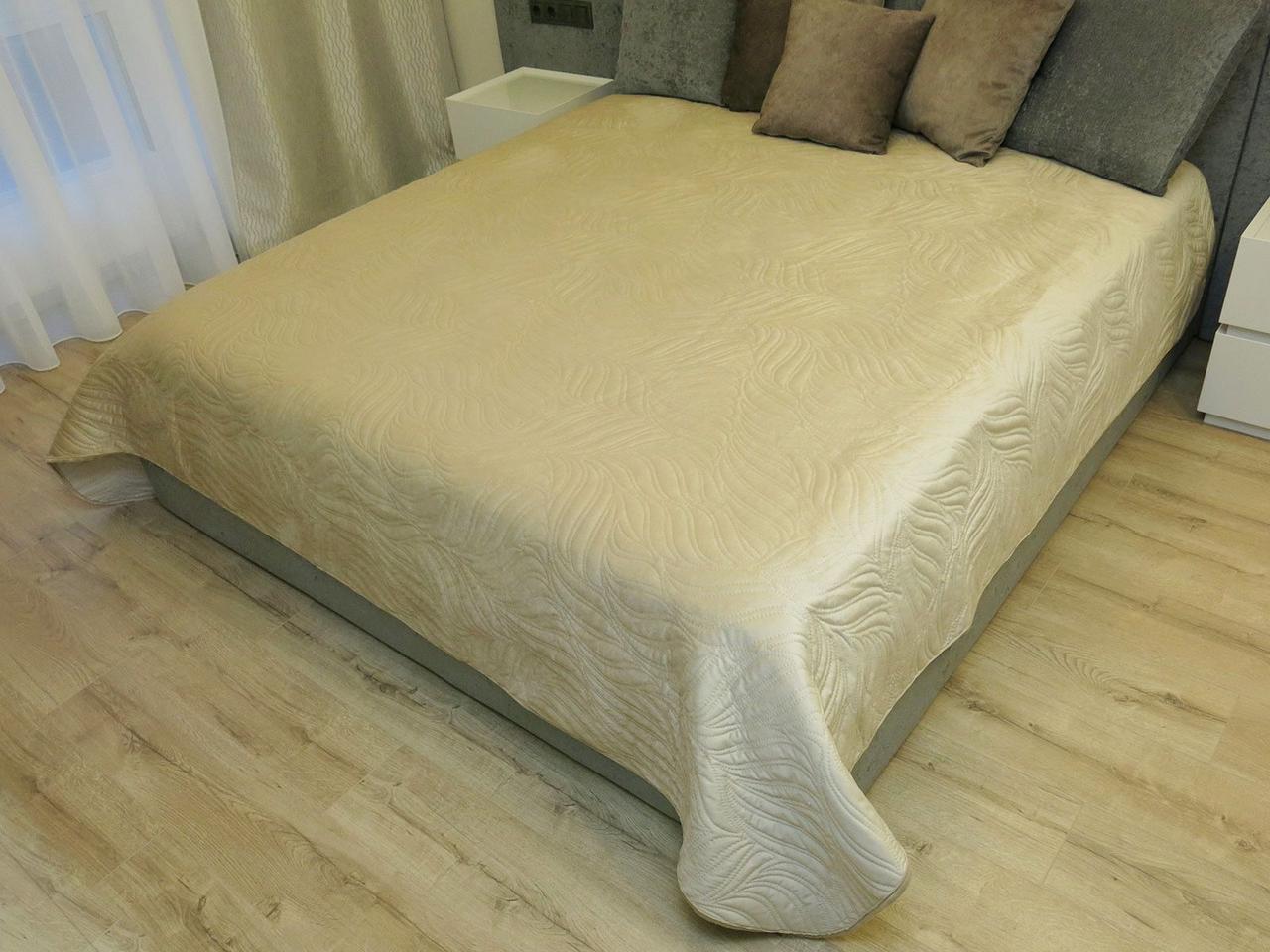 Покривало Decorator VELOUR 240*260 паяне, 3801_portera_velour_210_listja_157_13_5304