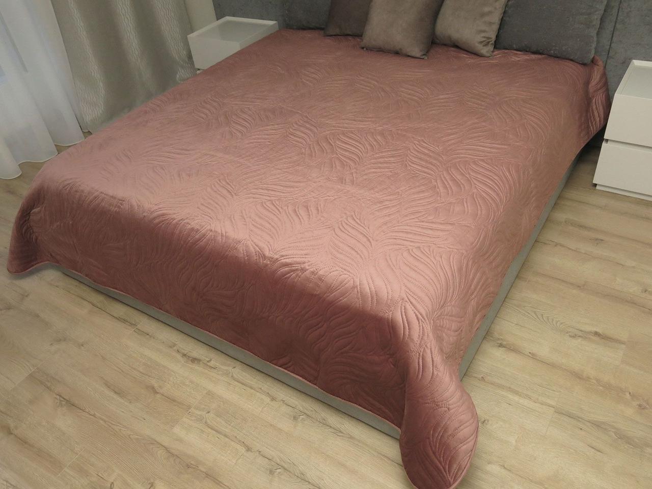 Покривало Decorator VELOUR 240*260 паяне, 3801_portera_velour_210_listja_403_15_4101