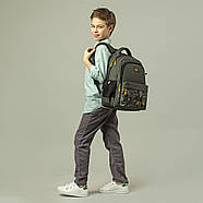 Рюкзак шкільний GoPack Education (зростання від 130 до 145 см) 182 Special Forces, фото 9