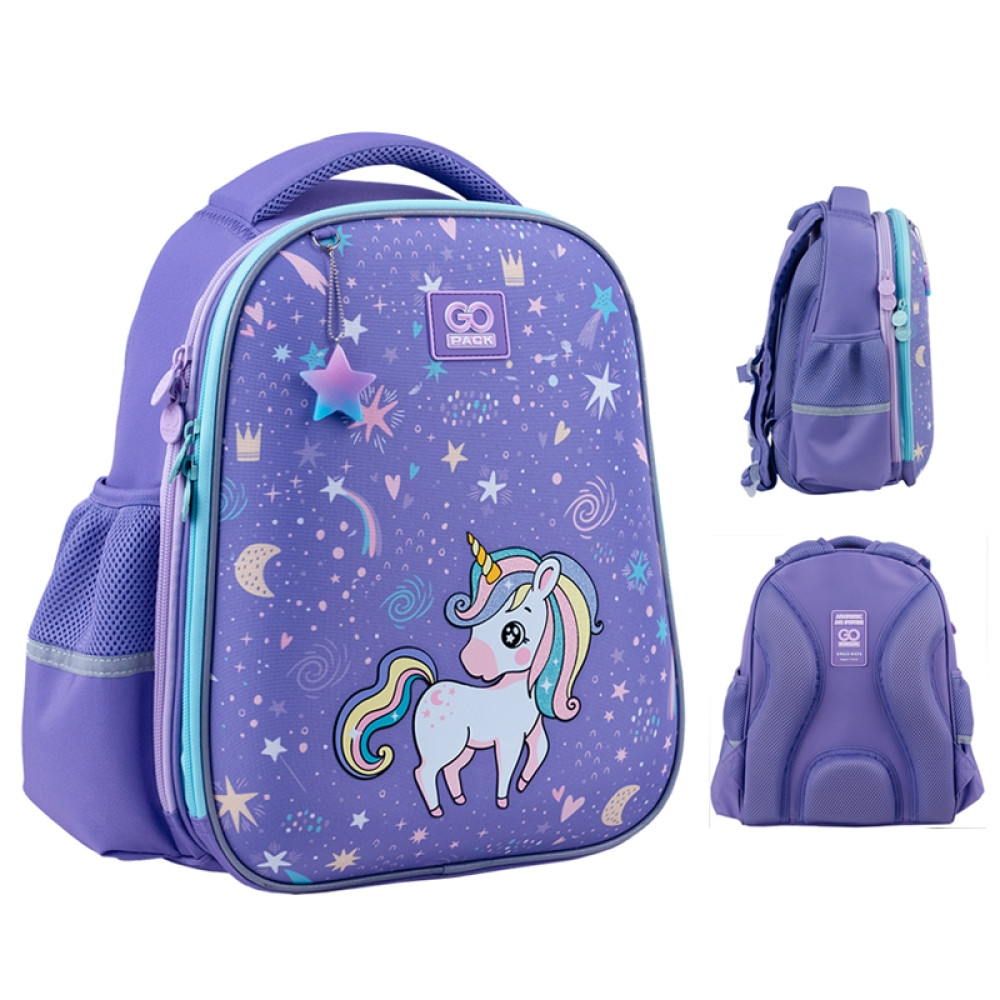 Рюкзак шкільний напівкаркасний GoPack Education (зріст 115-130см, ортопедичний) GO24-165S-2 Magic Dreams