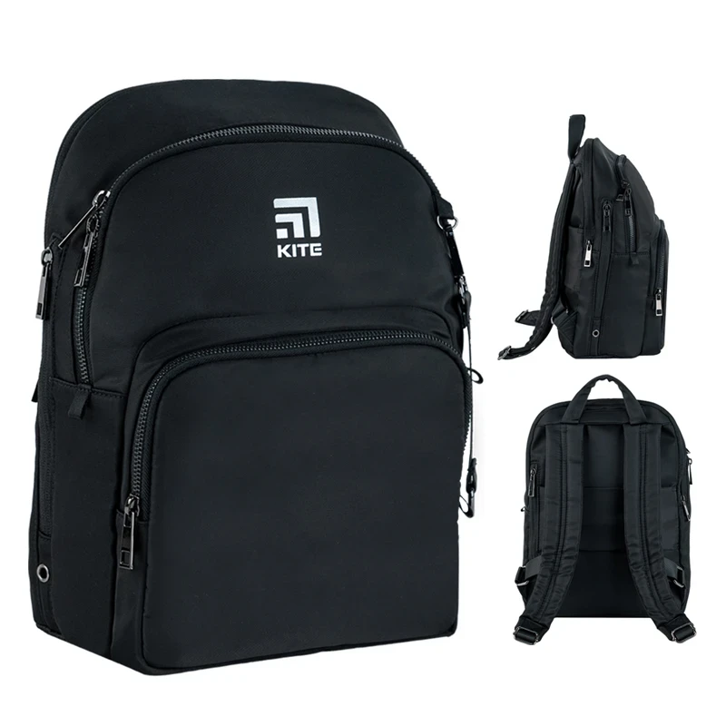 Рюкзак шкільний Kite Education teens (зріст від 145см) 2589S-1 Чорний
