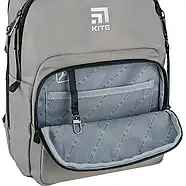 Шкільний рюкзак для підлітків Kite Education teens (зріст від 145см) K24-2589S-3 Сірий, фото 9